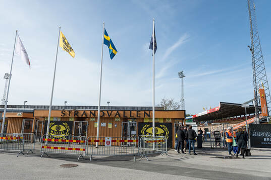 Strandvallen exteriör