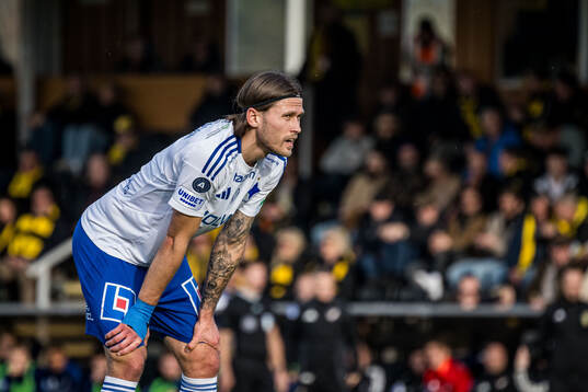 IFK Norrköpings Arnor Traustason deppar