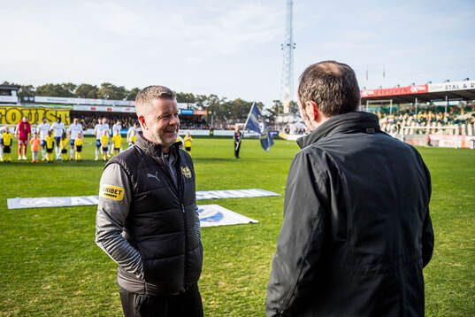Mjällbys tränare Anders Torstensson