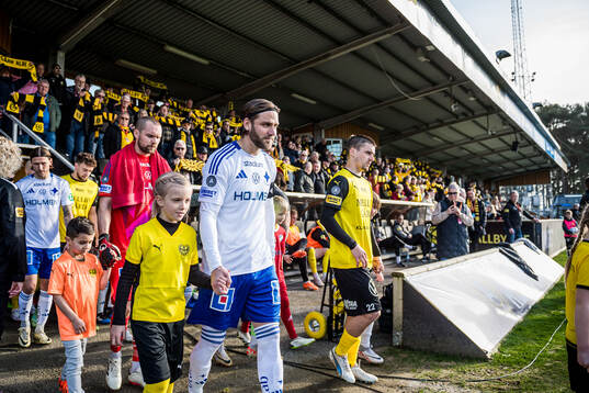 IFK Norrköpings Christoffer Nyman och Mjällbys Jesper