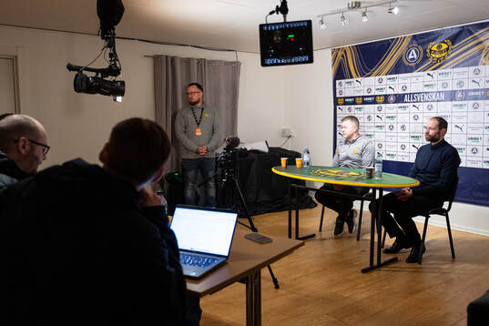 Mjällbys tränare Anders Torstensson och IFK Norrköpings