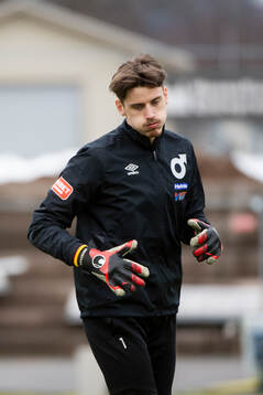 Degerfors målvakt  Wille Jakobsson