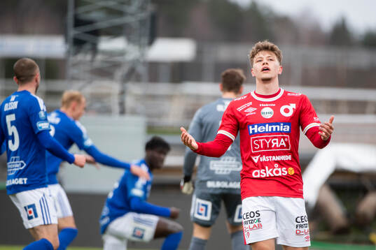 Degerfors Gustav Lindgren deppar