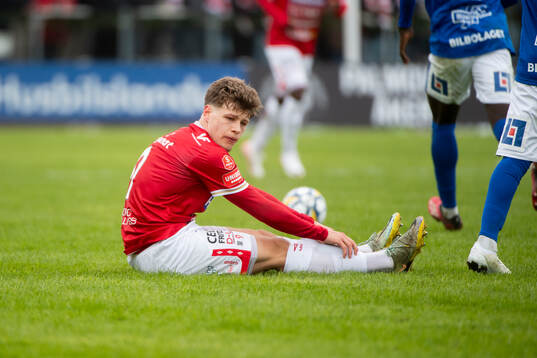 Degerfors Kevin Holmén deppar