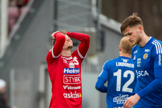 Degerfors Gustav Lindgren deppar