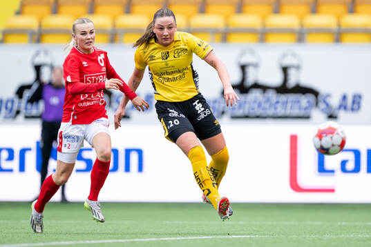 Degerfors Ida Mattsson och Elfsborgs Stina Jensen