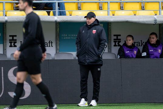 Degerfors tränare Petter Toivonen