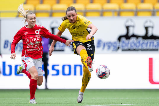 Degerfors Ida Mattsson och Elfsborgs Stina Jensen