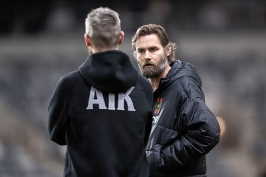 Brommapojkarnas tränare Olof Mellberg
