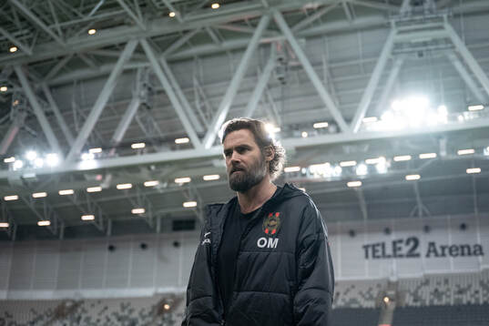 Brommapojkarnas tränare Olof Mellberg
