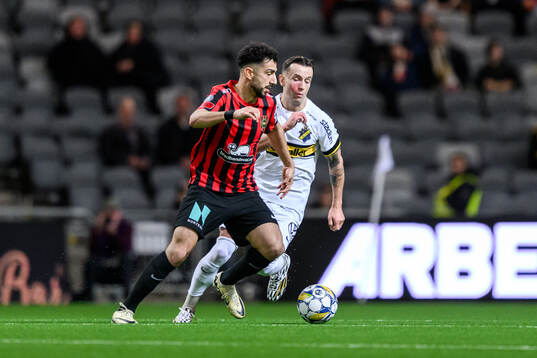 Brommapojkarnas Daleho Irandust och AIKs Bersant Celina