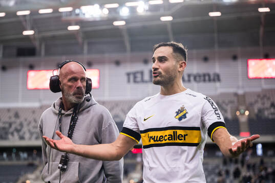 AIKs Sotirios Papagiannopoulos reagerar