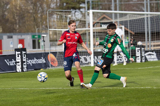 Östers Adam Herdonsson och Varbergs Isak Bjerkebo