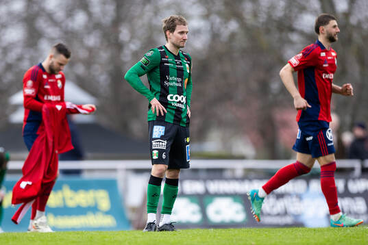 Varbergs Oliver Silverholt deppar