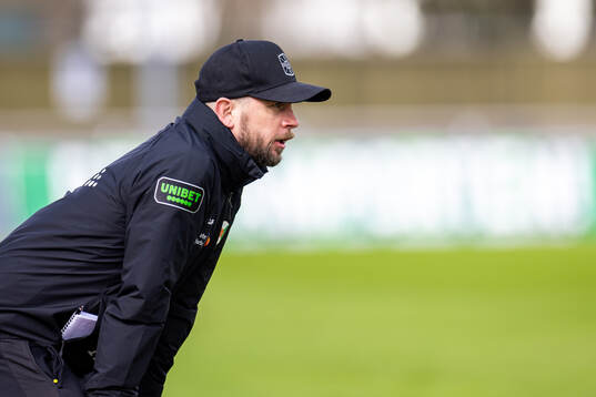 Varbergs tränare Tobias Linderoth