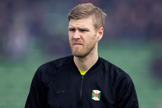 Varbergs målvakt Fredrik Andersson