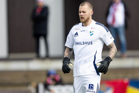 Östers målvakt Robin Wallinder