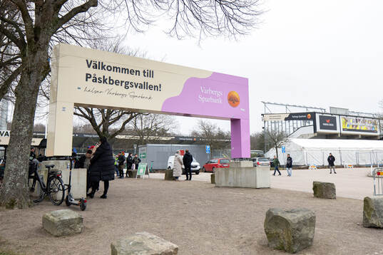 Entrén till Påskbergsvallen