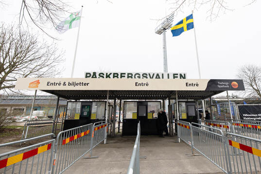 Entrén till Påskbergsvallen