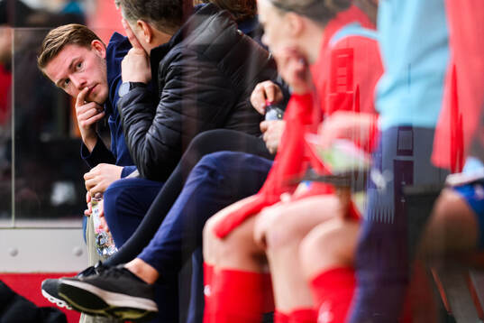 Helsingborg s tränare Kristoffer Schönbeck