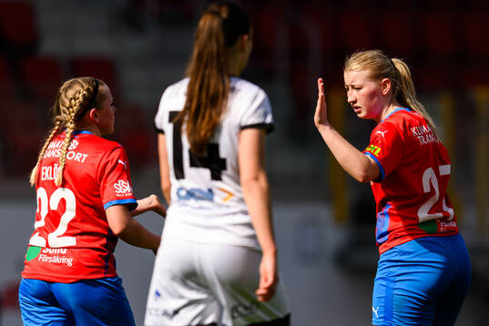 Helsingborg s Julia Andersson jublar