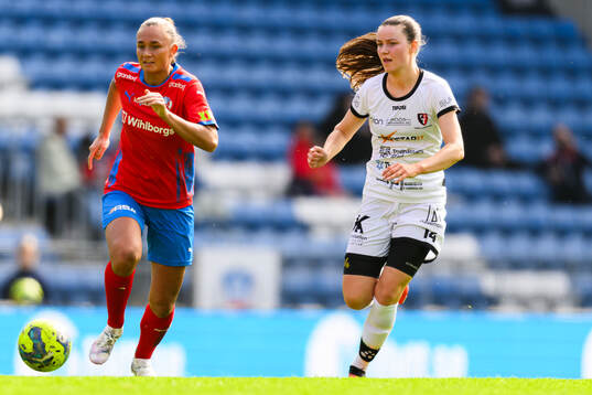 Helsingborg s Julia Welin och Trollhättans Stella Hagstedt