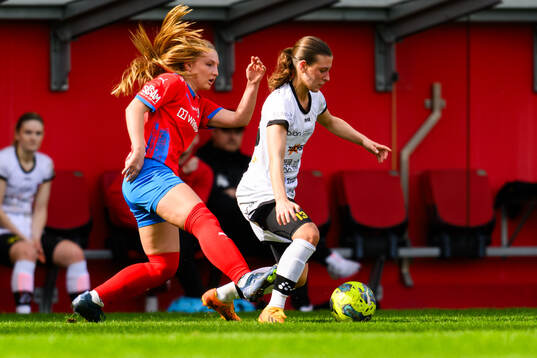 Helsingborg s Tilda Jonhag och Trollhättans Selin