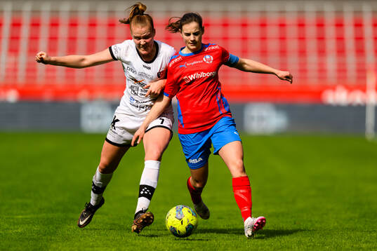 Trollhättans Ida Pettersson och Helsingborg s Evelina