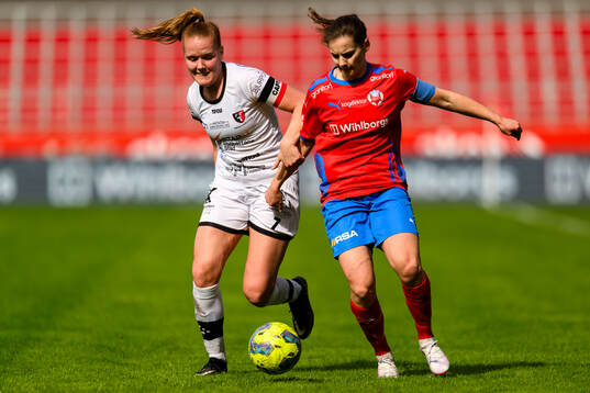 Trollhättans Ida Pettersson och Helsingborg s Evelina