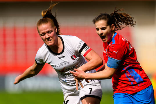 Trollhättans Ida Pettersson och Helsingborg s Evelina