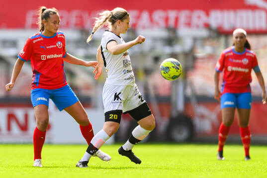 Helsingborg s Julia Welin och Trollhättans Sofia Olsson