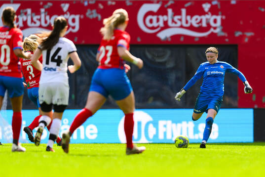 Helsingborg s målvakt Hannah Tegestål