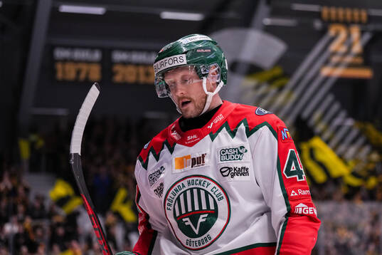 Frölundas Carl Klingberg deppar