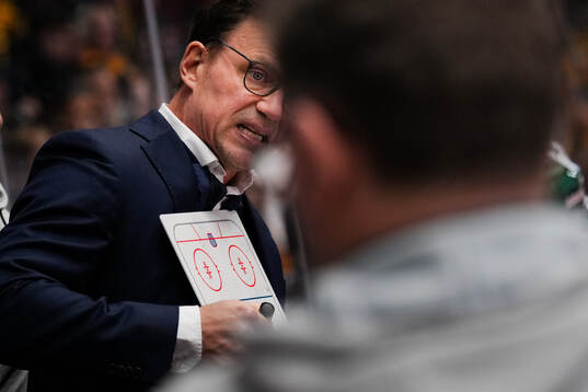 Frölundas assisterande tränare Kristofer Näslundunder