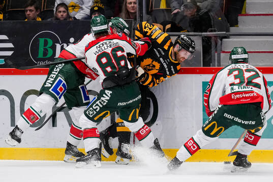 Frölundas Erik Thorell och Skellefteås Oscar Lindberg