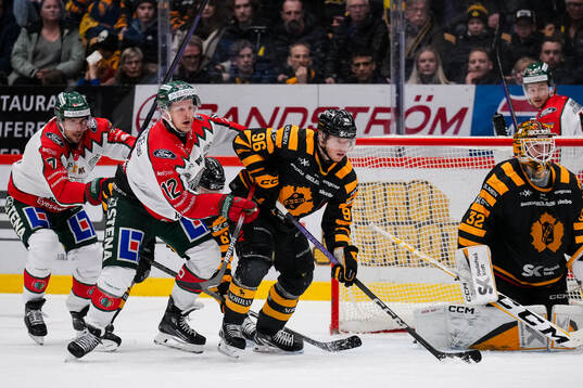 Frölundas Max Friberg och Skellefteås Rickard Hugg