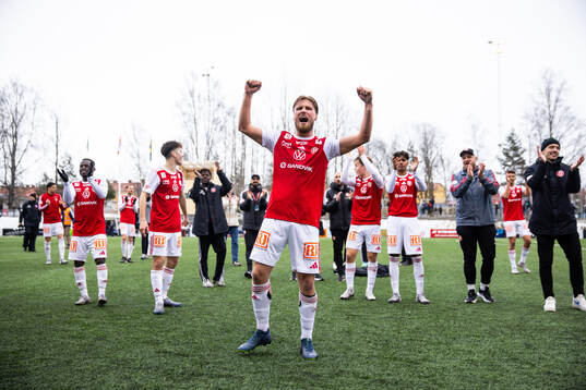 Sandvikens IFs Kasper Harletun jublar