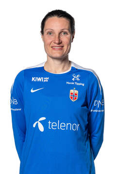 Ingvild Stensland, assistant coach of the Norwegian