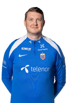 Marius Eriksrud, masseur of the Norwegian women’s