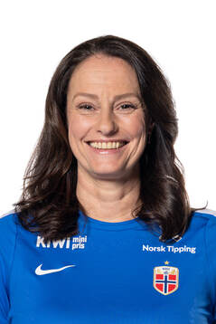 Margareta Endresen, physio of the Norwegian women’s