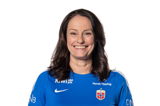 Margareta Endresen, physio of the Norwegian women’s