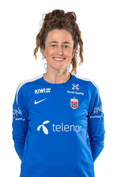 Frankie Hunter, fitness coach of the Norwegian women’s