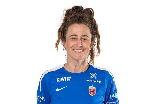 Frankie Hunter, fitness coach of the Norwegian women’s
