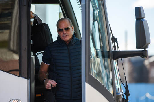 Assistant coach Andreas Spångberg of Sweden