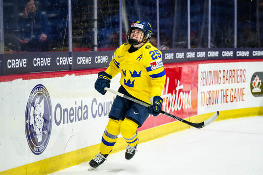 Lina Ljungblom of Sweden looks dejected