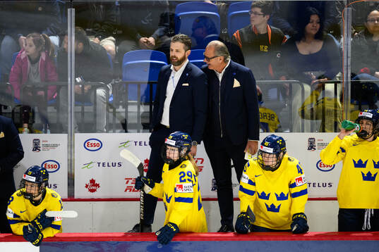 Head coach Ulf Lundberg and Assistant coach Andreas