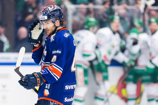 Växjös Keegan Lowe deppar