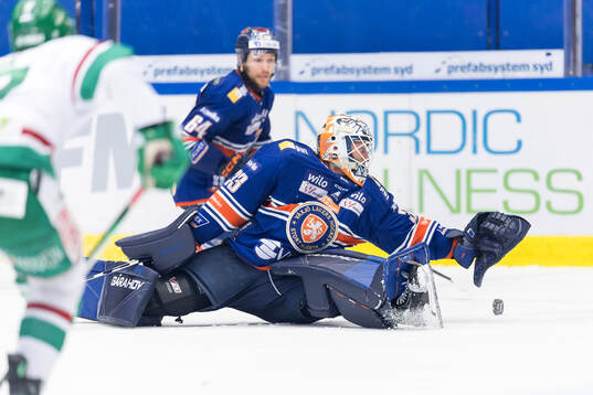 Växjös målvakt Emil Larmi
