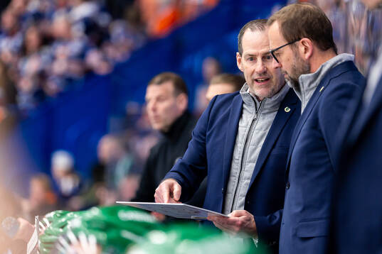 Rögles assisterande tränare Janne Larsson
