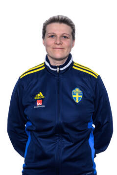 Emelie Lundberg, målvaktstränare i det svenska